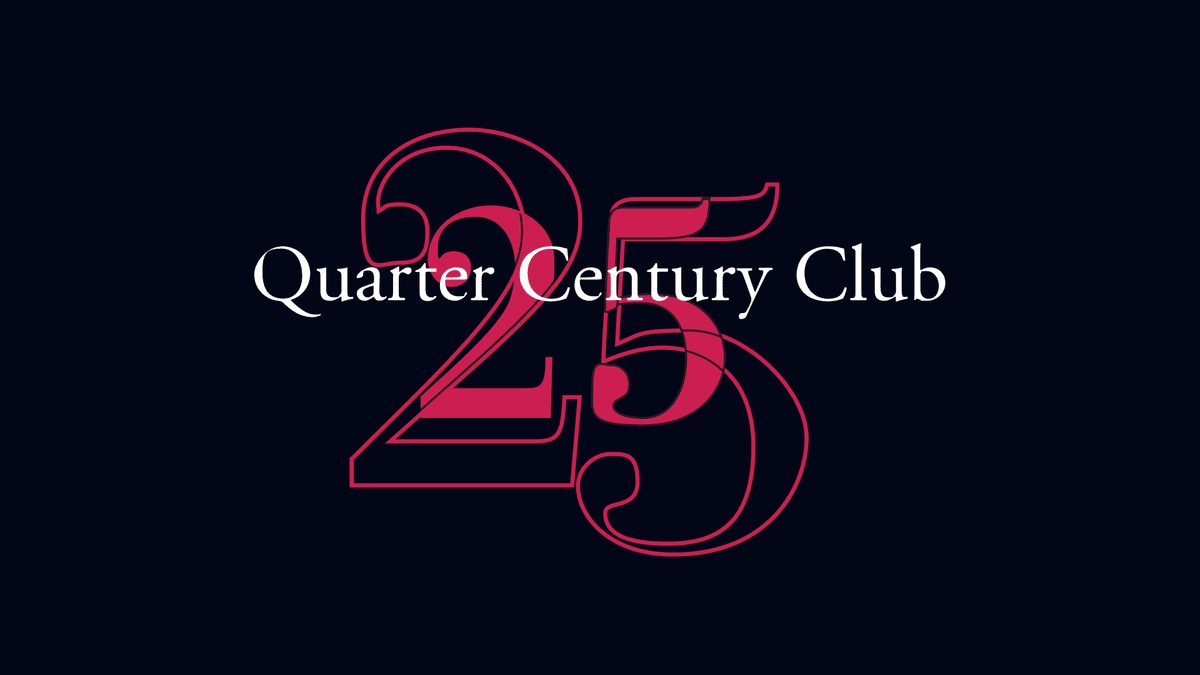 MIT Quarter Century Club institutional recognition platform